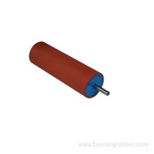 Rubber roller for printing